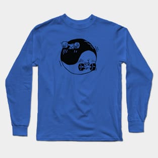 Ying Yang Skateboard Long Sleeve T-Shirt